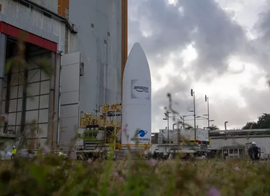 Ariane 6 lancera 32 nouveaux satellites Amazon Leo le 28 avril