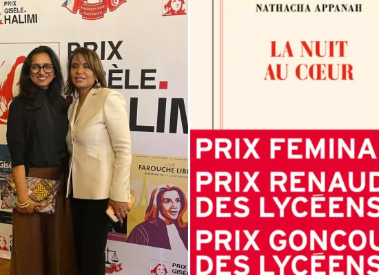 La romancière franco-mauricienne Nathacha Appanah remporte le prix littéraire Gisèle Halimi pour La nuit au cœur