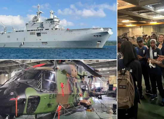 Déployé dans l'océan indien, le Dixmude enchaîne patrouilles, formation et missions autour de Mayotte