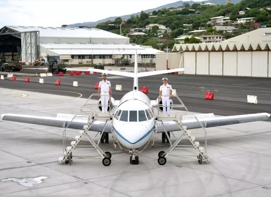 Polynésie : Fin de service pour le célèbre Falcon 200 Gardian
