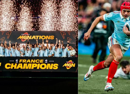 Rugby : Le XV de France remporte le Tournoi des Six Nations, le Réunionnais Louis Bielle-Biarrey joueur du match