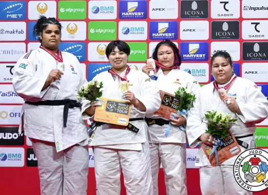 La judoka Réunionnaise Léa Fontaine médaillée d’argent au Grand Slam de Tachkent 2026