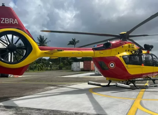 Martinique : « Dragon 972 », le nouvel hélicoptère de la Sécurité civile pour renforcer les capacités d’intervention des secours