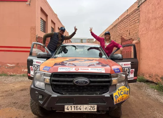 Cap sur le désert marocain : les « Sista Gazelles » Nathalie Sarfati et Nora Nonet roulent pour la drépanocytose au 35ème Rallye Aïcha des Gazelles