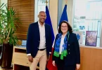 Kenny Jean-Marie, préfigurateur de la future Ligue guadeloupéenne de Football, a fait un point d’étape avec la ministre des Sports