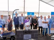 La Réunion&nbsp;: La première pierre du futur Bâtiment Femme Parent Enfant posée au CHU Nord