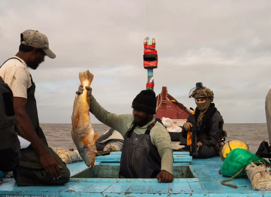 Guyane : Six navires illégaux interceptés lors de l’opération « Mokarran »