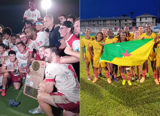 Rugby : La Guadeloupe et la Guyane s’illustrent au tournoi Antilles-Guyane