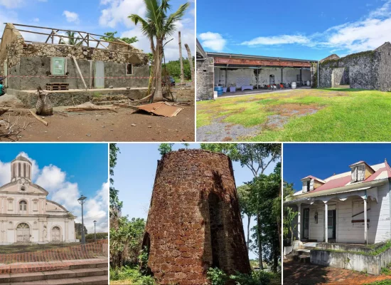 Cinq sites emblématiques ultramarins sélectionnés pour l’édition 2026 du Loto du Patrimoine