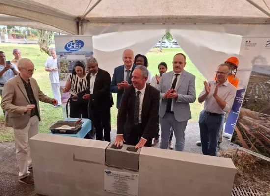 La Réunion&nbsp;: Pose de la première pierre des nouvelles urgences du Groupe Hospitalier Est Réunion