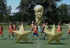 Des jeunes footballeurs de Punaauia de Polynésie invités à Clairefontaine, le fief des Bleus