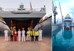 La Réunion : Le dock flottant Titan réussit sa première opération commerciale avec le Champlain, début d'une aventure industrielle pour la réparation navale dans l'océan Indien