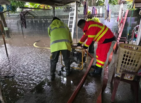 Intempéries à Tahiti : routes coupées, écoles fermées et foyers sinistrés