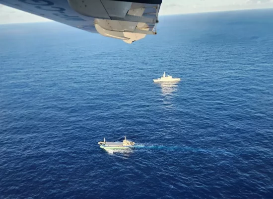 Lutte contre le narcotrafic - La Réunion :  saisie de 1, 7 tonne de stupéfiants dans le canal du Mozambique