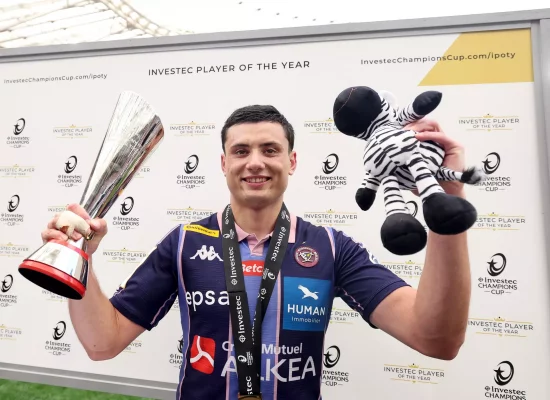 Champions Cup : Le Réunionnais Louis Bielle-Biarrey (UBB) désigné meilleur joueur de l'édition 2025-2026