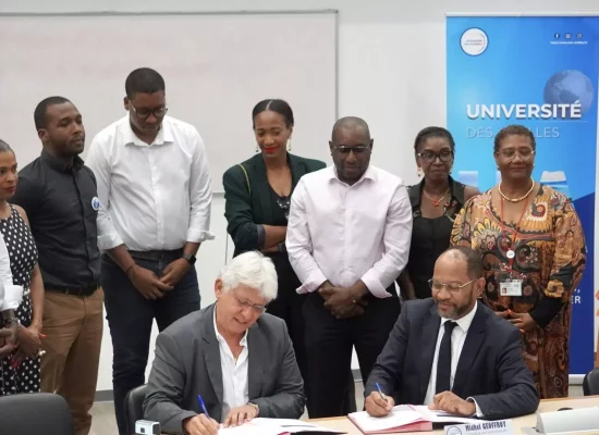 Guadeloupe : l'Université des Antilles et la CPME signent une convention de&nbsp; partenariat pour rapprocher étudiants et entreprises