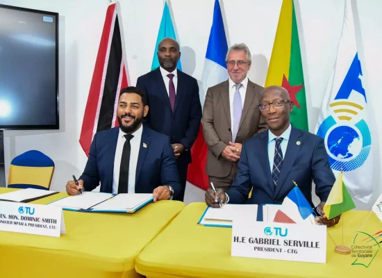 La Guyane devient membre associé de la Caribbean Telecommunications Union