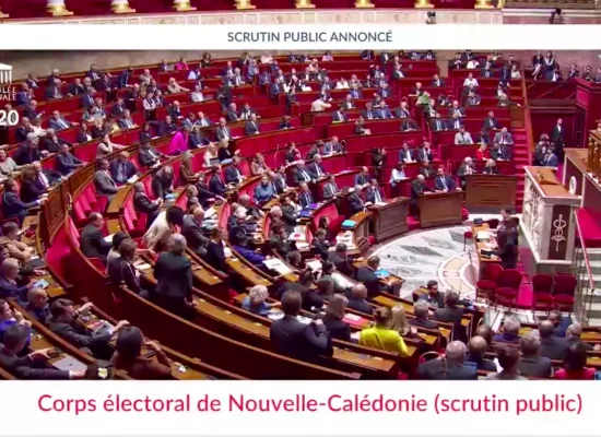 Nouvelle-Calédonie : L’Assemblée nationale adopte l’ouverture du corps électoral provincial aux natifs