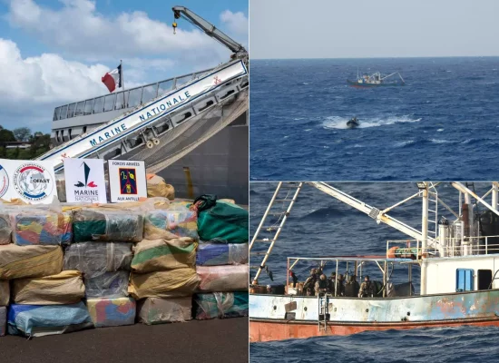 Lutte contre le narcotrafic : plus de 3 tonnes de produits stupéfiants saisis par La Marine nationale en zone maritime Antilles