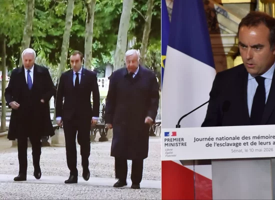 10 mai : 180 ans après l’abolition de l’esclavage en France, « les inégalités et le racisme n’ont pas disparu dans notre pays », estime Sébastien Lecornu