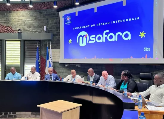 Mobilités à Mayotte : Le Département-Région déploie son premier réseau de transport interurbain M'Safara