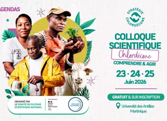 Un colloque scientifique et un village grand public en juin consacrés à la chlordécone en Martinique