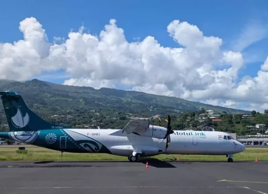 Aérien : Spécialisée dans le fret inter-île, la compagnie Motu Link est entrée en exploitation